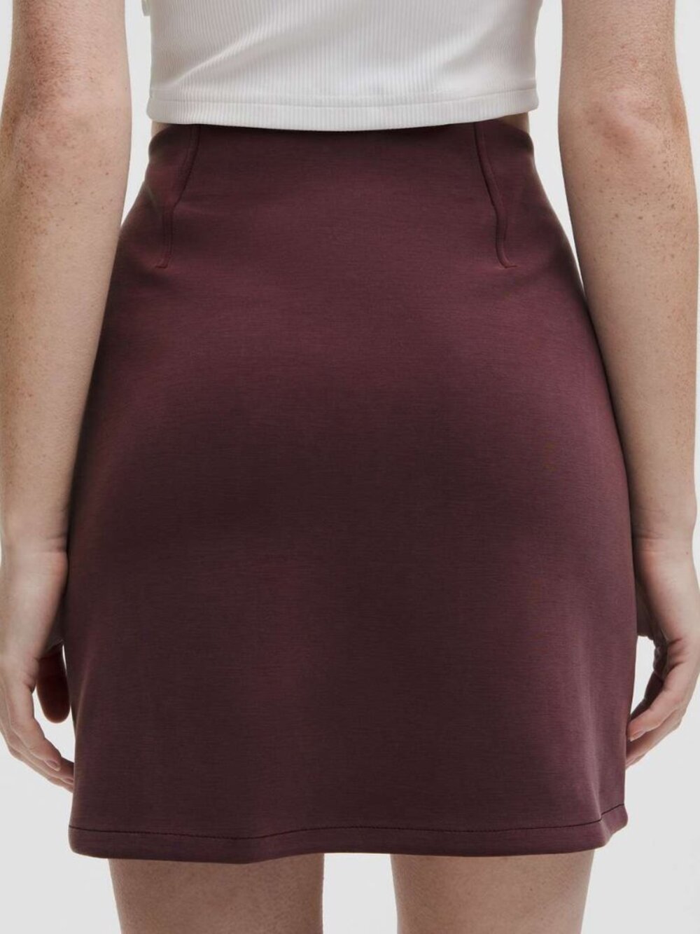 *NWT Lululemon Women's Softstreme High-Rise Mini Skirt - Goodnight Plum - Picture 2 of 9
